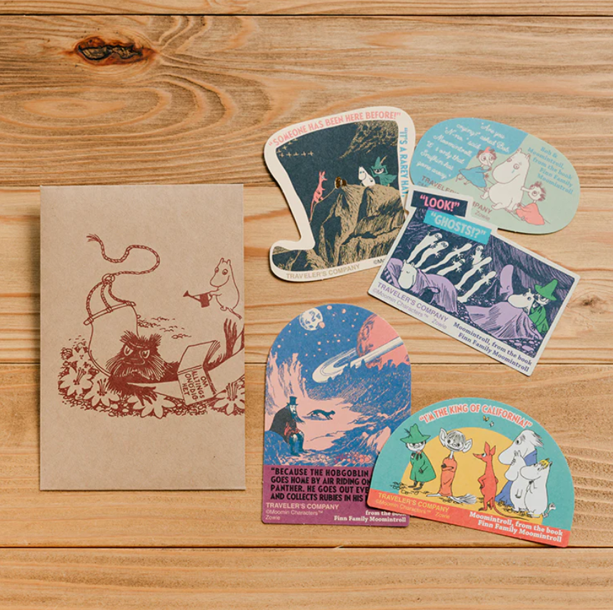 TRAVELER'S COMPANY Traveler's Notebook Set Moomin Family NEW | eBay
