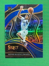 2023-24 Panini Select Courtside Blue Prizms #267 Olivier-Maxence Prosper