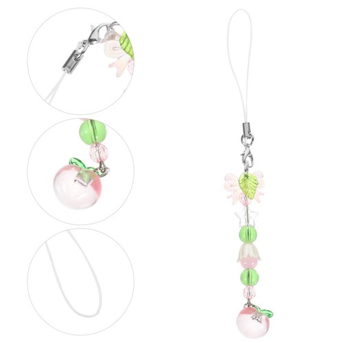 Fruit Summer Phone Charm Phone Strap Aesthetic Beaded Phone Chain Phone Lanyard