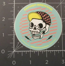 ANTHEM BREWING Oklahoma City Uroboros Ryed Or STICKER decal craft beer brewery C