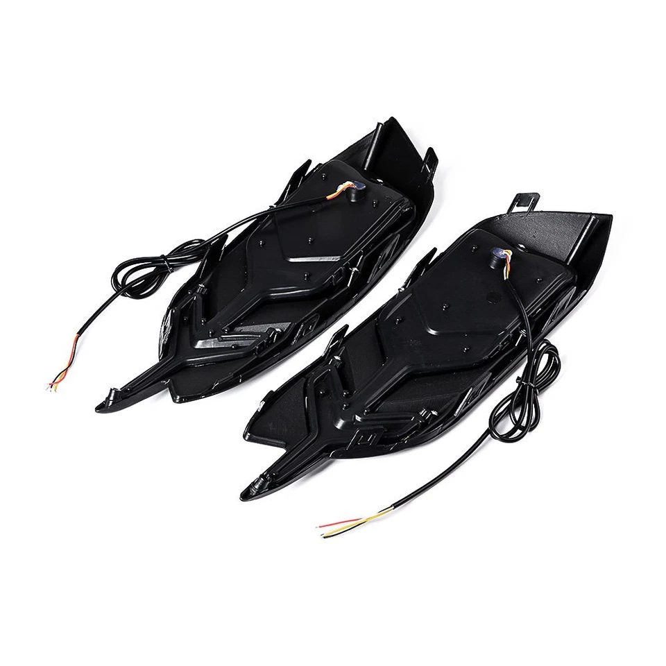 2X Luz de giro reflectora de parachoques trasero LED para Honda Civic 2016-2021 Foto 4 de 4