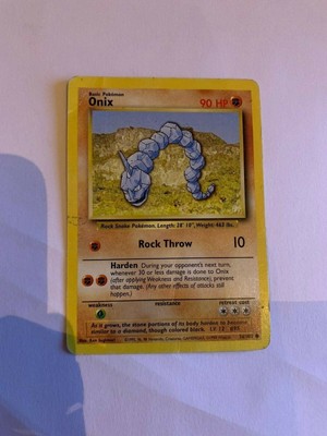 Onix 1995 96 98 Nintendo Creatures Gamefreak 1999 Wizards Ebay