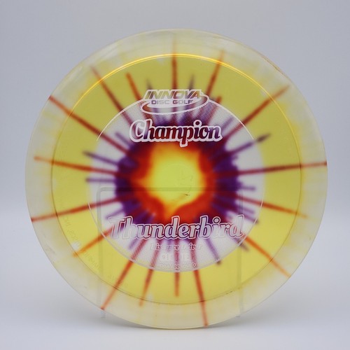 Innova I-Dye Champion Thunderbird Disc Golf 174g Distance Driver 9/5/0/2 Yellow
