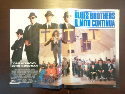 fotobusta BLUES BROTHERS IL MITO CONTINUA (1998) tipo