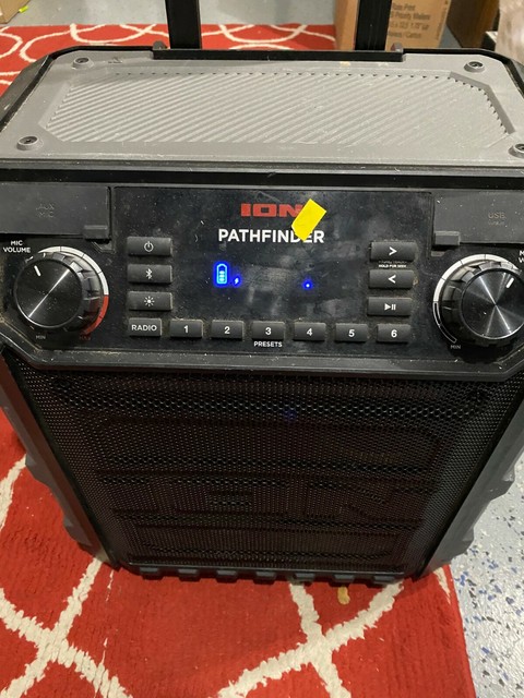 ion audio pathfinder 2 bluetooth speaker