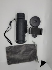 Cosbity Universal Phone Monocular Telescope Zoom Scope 12x50