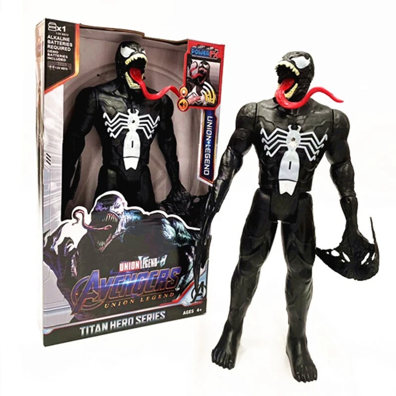 Talking Venom Marvel Avengers Titan Hero Series Power FX Sound Action Figure Toy - image 3 of 3