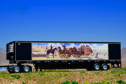 1/64 DCP  Smokey and the Bandit Reefer Trailer   **Custom Built Museum Quality** - Afbeelding 1 van 5