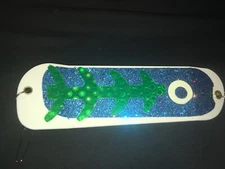 High Percentage Hyper Vis 8” Flasher/360/Rotator With Hyper Vis Blue And Glow