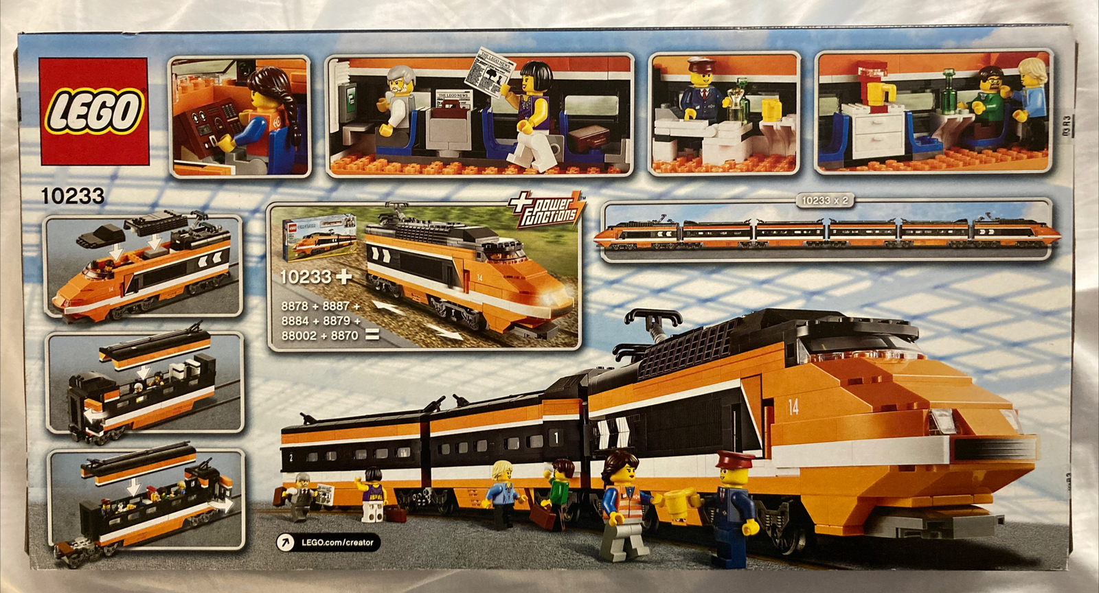 lego horizon express train set 10233