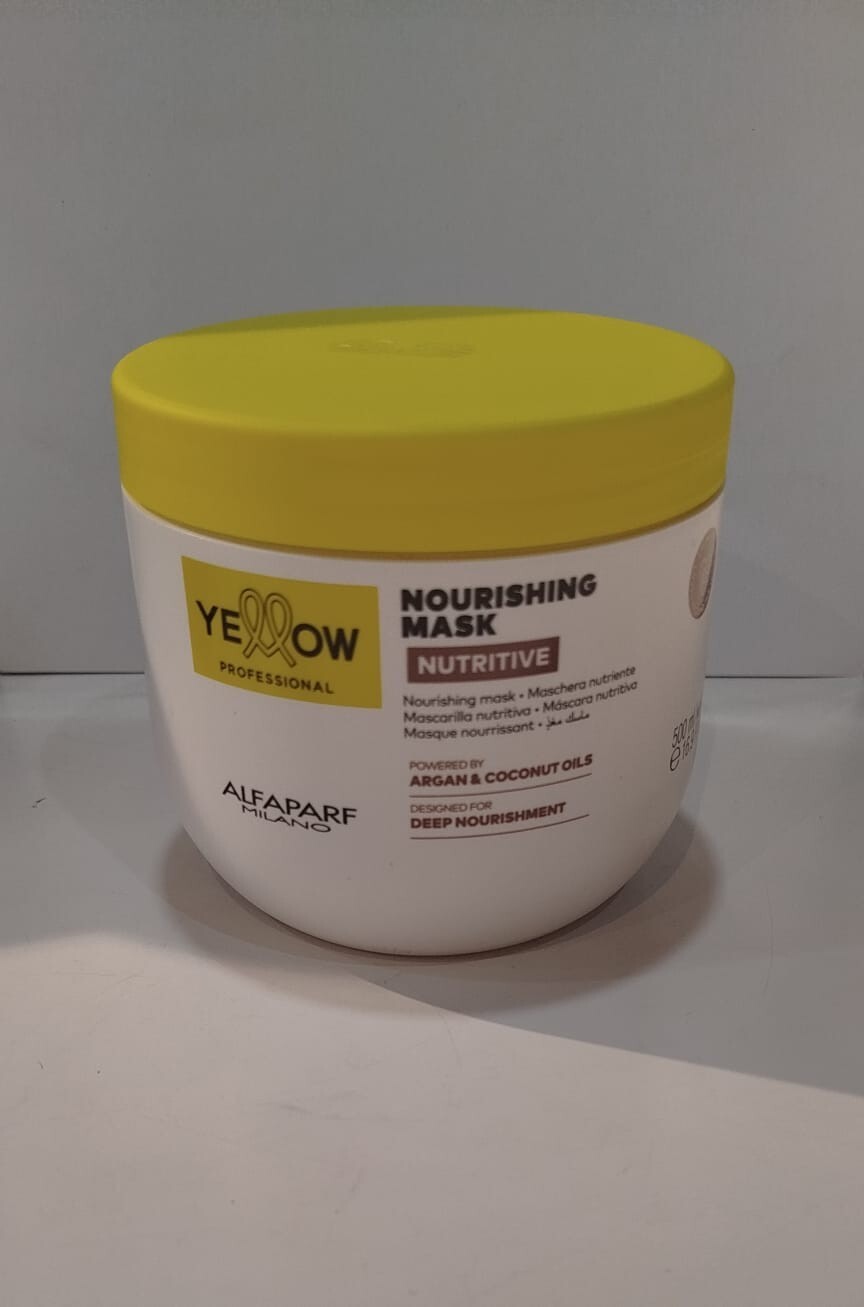 Yellow Professional Nutritive Nourishing Mask 500ml Maschera Per Capelli Secchi