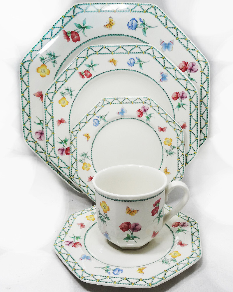 CASA VERDE by Villeroy & Boch 5 Piece Place Setting NEW NEVER USED