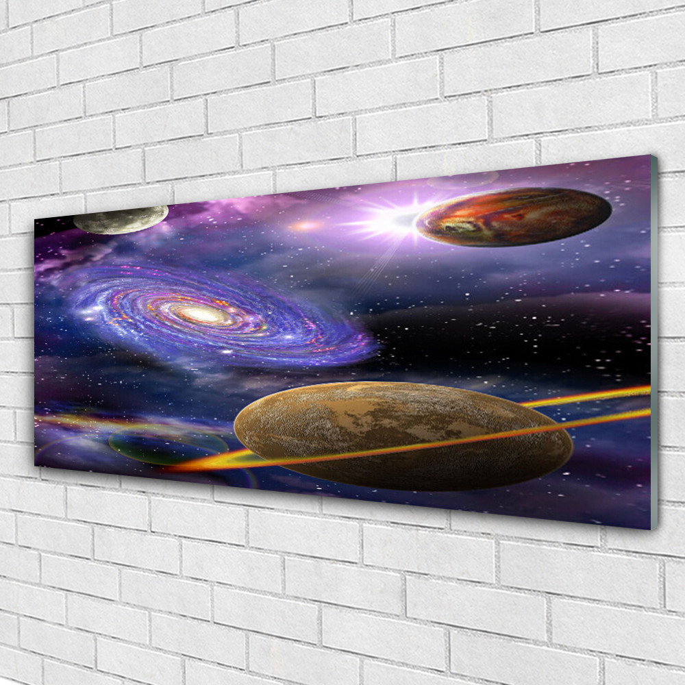 Tableau Univers panoramique en Plexiglas® pour créer une ambiance évasion dans votre chambre