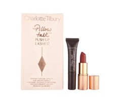 New Charlotte Tilbury Mini Matte Revolution Lipstick Pillow Talk Mascara 2pcs