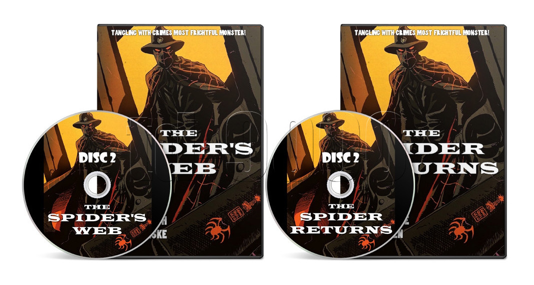The Spider's Web + Spider Returns Movie Serial Cliffhanger Collections (4 x DVD)