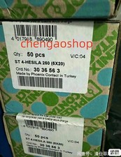50PC/1 box  NEW 3036563 ST 4-HESILA 250 (5X20) fuse terminal (Fedex) #L6495Y LZ