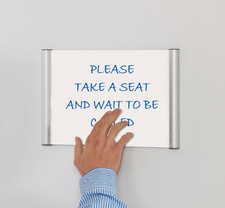 Wonderwall Office Directional Signage | Message Board, Wayfinding Sign Frame