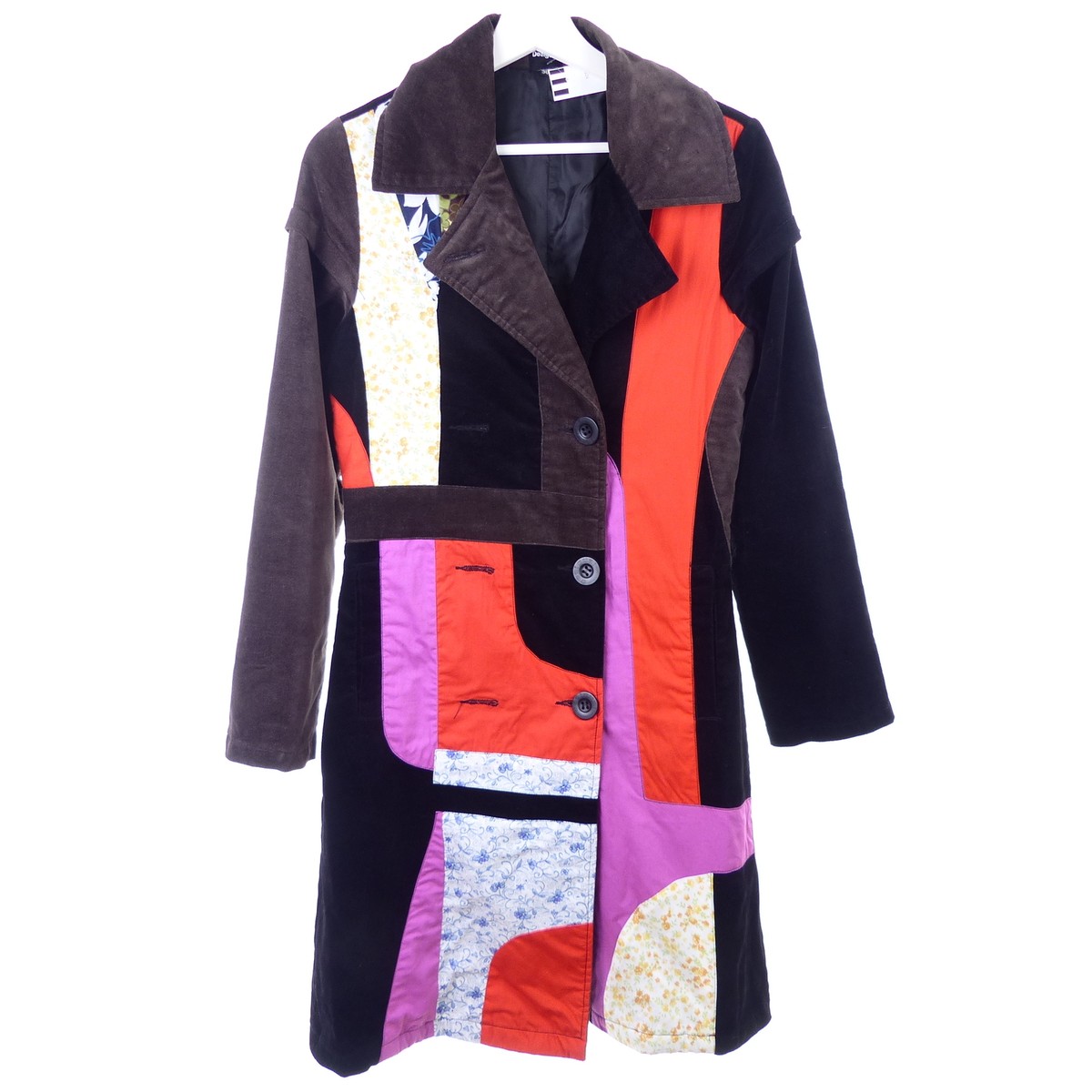 DESIGUAL Mantel Jacke Parka Multicolor 38 M