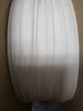 100 FT 1/8" WHITE PET Expandable Wire Cable Sleeving Sheathing Braided Loom PRD