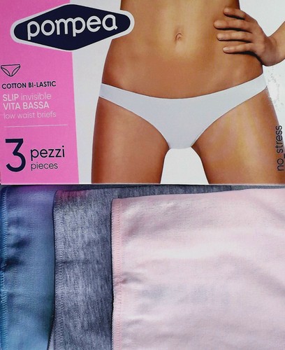 Slip Donna Tanga Brasiliana | 6 Pezzi In Cotone | Confezione Multicolor | Taglie S-M E L-XL - Foto 6