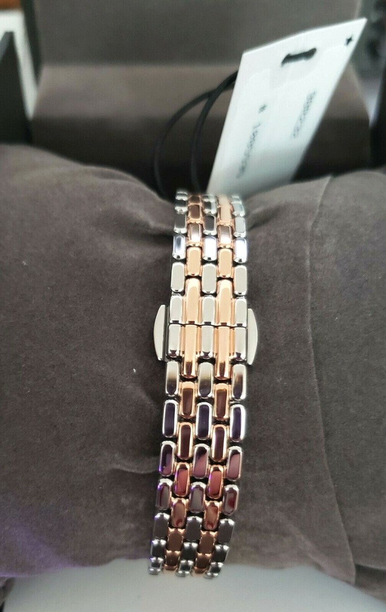 Bulova Tonneau Two-Tone Mother-of-Pearl Dial Ladies Quartz  display picture 2