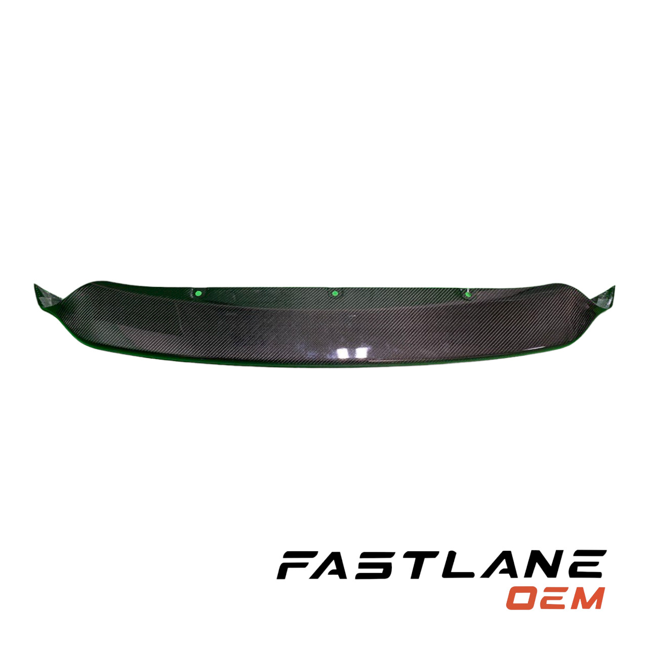 2014-2017 MASERATI GHIBLI CARBON FIBER FRONT BUMPER APPLIQUE OEM NEW 940000871