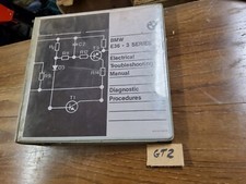 OEM 1992 BMW E36 3 SERIES ELECTRICAL TROUBLESHOOTING Repair Manual