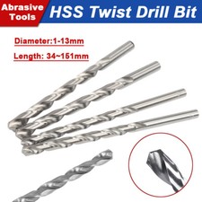 Broca giratoria HSS 1-13 mm Broca de torsión de metal Broca de acero inoxidable Perforación de madera