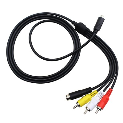 AV A/V Audio Video TV Cable/Cord/Wire For Sony Camcorder