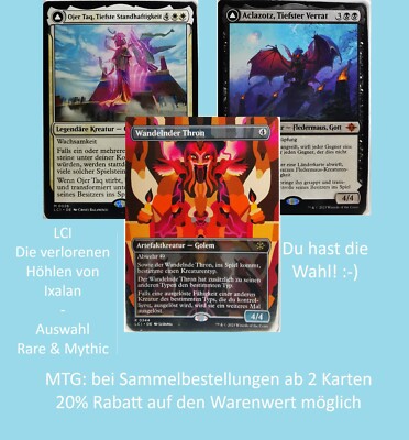 MTG Magic | LCI | Die verlorenen Höhlen von Ixalan | Rare & Mythic | Auswahl