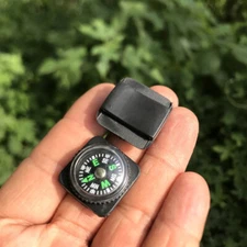 4x Mini Compass For Paracord Bracelet Bag Watch Strap Mount Survival Navigation