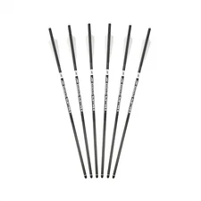 BALLISTA PIERCER 3-Vanes Carbon Crossbow Bolts - Half-Moon Nock - Pack oа 6