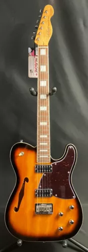 Vintage VRD850TS REVO Series 'Midline' Semi-Hollow Electric Guitar Sunburst