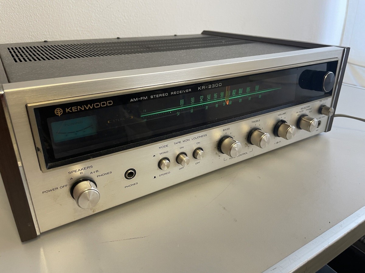 KENWOOD KR-7050 High Speed Vintage DC Stereo Receiver Tuner + Verstärker Japan
