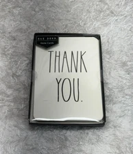 Rae Dunn “THANK YOU” Note Card Set Box Of 12 Envelopes & Note Cards
