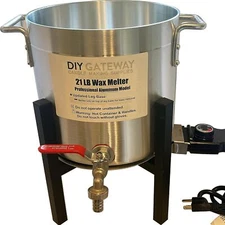 Large  21 LB Wax Melter for Candle Making: Electric Wax Melting Pot