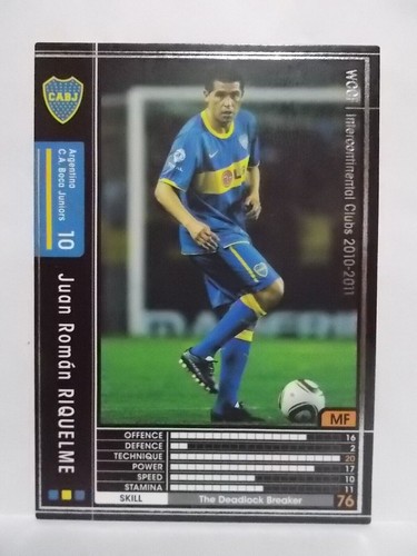 Panini WCCF Base Boca Juniors Rookie RIQUELME Palermo - Picture 83 of 86