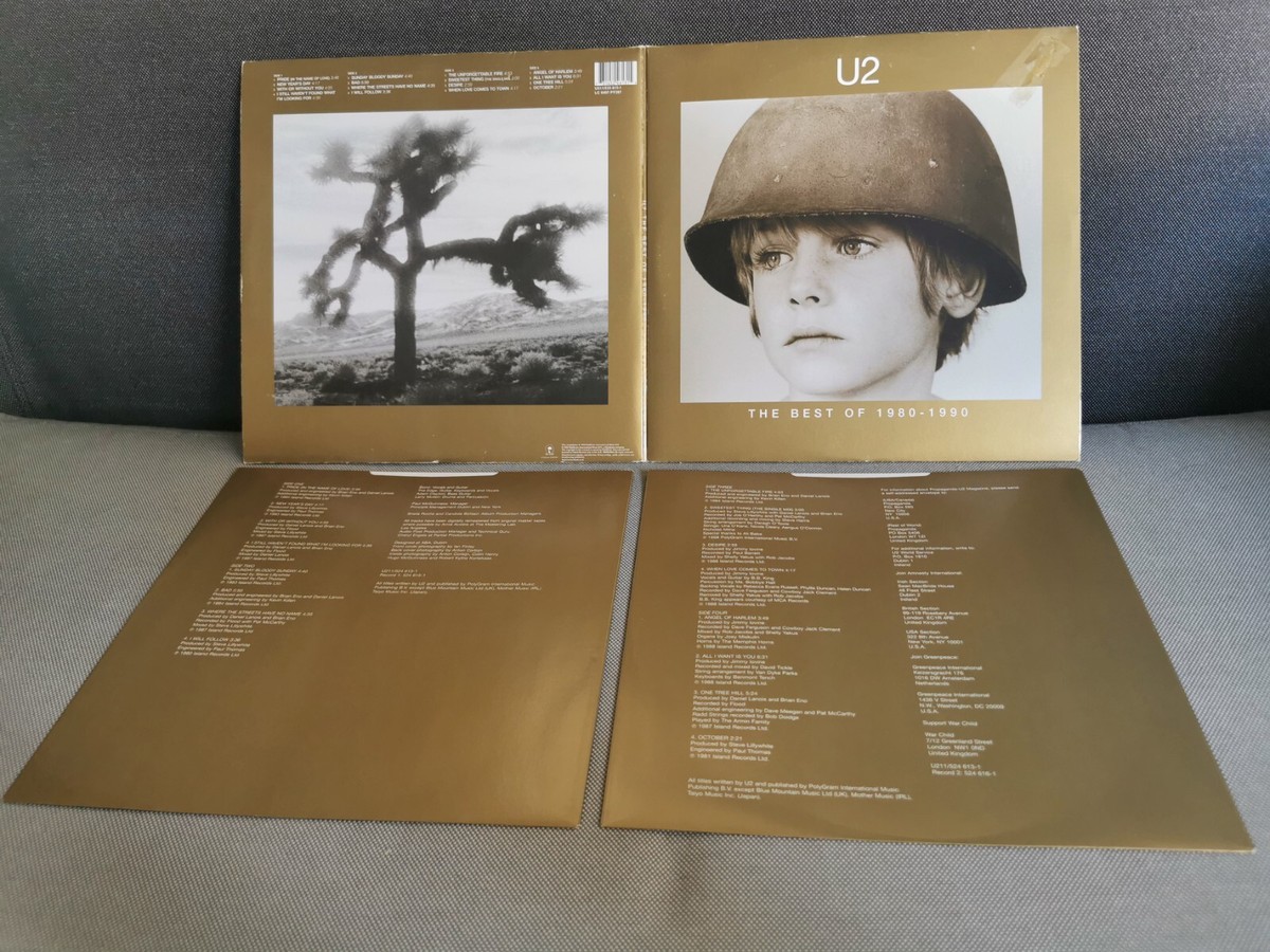 U2 * remastered original Vinyl 2LP * The Best Of 1980-1990 (1998