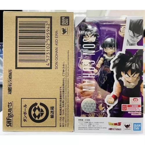 Figura de acción Bandai S.H.Figuarts Son Gohan - Dragon Ball Z SHF Kid Era! Juguete Nuevo