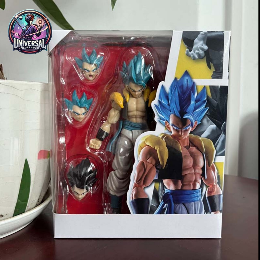 Dragon Ball Z - SH Figuarts Gogeta SSJ Blue Action Figure 15cm Anime Statua PVC
