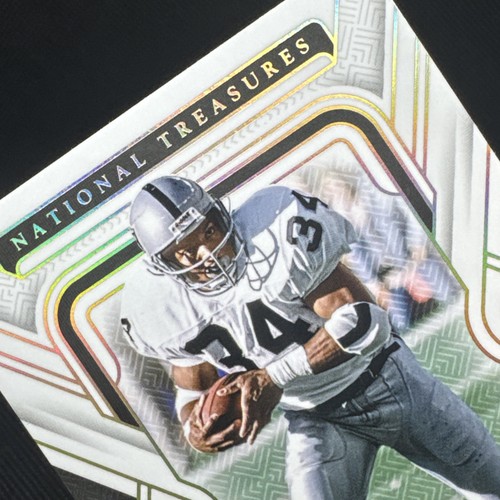 Bo Jackson 2024 National Treasures HOLO Oakland Raiders /25 #54 HOF - Picture 10 of 10