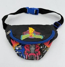 Vintage 1993 Saban Mighty Morphin Power Rangers Fanny Pack Waist Belt Cords