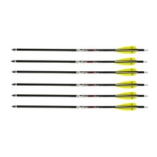 TenPoint Pro Elite 400 Carbon Crossbow Arrows Alpha-Nocks 6-Pack Hunting