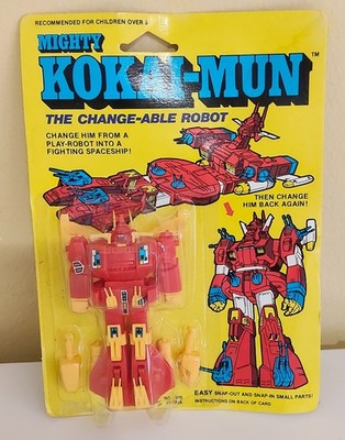 MIGHTY KOKAI-MUN BOOTLEG VINTAGE 1980´S CHANGE-ABLE ROBOT VERY RARE