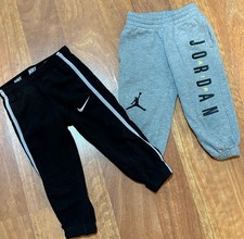 Jordan Nike Boys 2 Piece Sweatpants Boys Size 2T