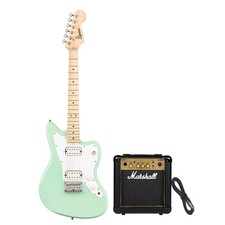 Squier Mini Jazzmaster SFG - MG10G - E-Gitarren Anfänger Set