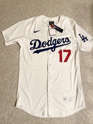 RARE Shohei Ohtani Gold Batterman LA Dodgers Nike Elite Authentic Jersey  size 40