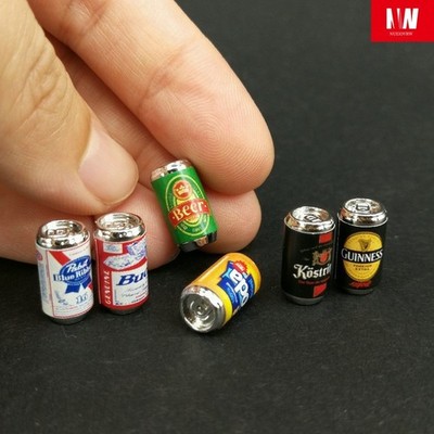 1/18 Diorama Beer Whiskey Cola Bottle Model Car Garage Scene Display Props Model
