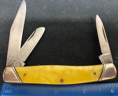 Boker USA 9885 Stockman Knife, Cracked Ice Handles | eBay