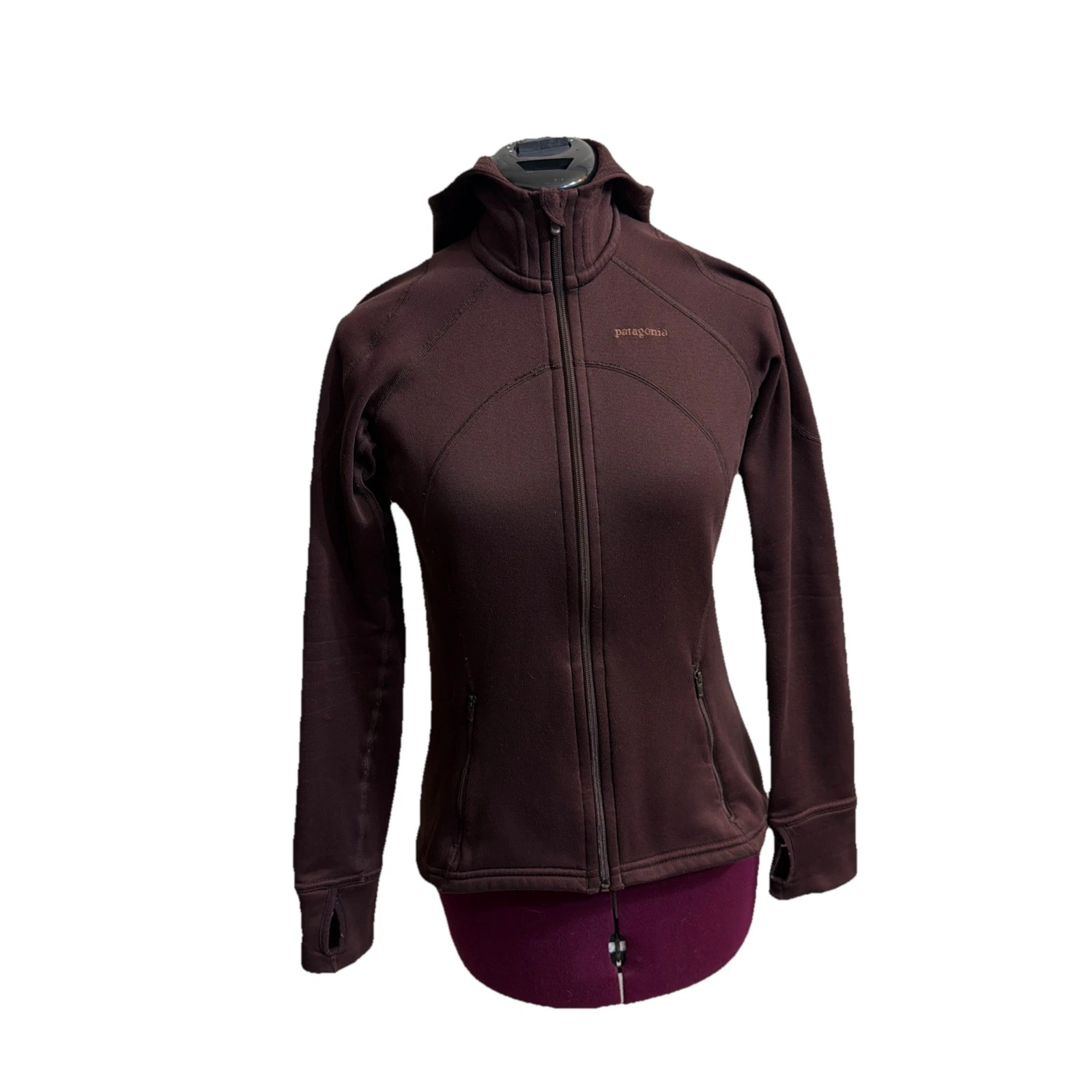 Patagonia Women’s Velocity Hoody Stretch Mauve Sz S